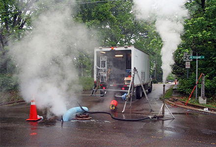 马尾CIPP热固化修复技术