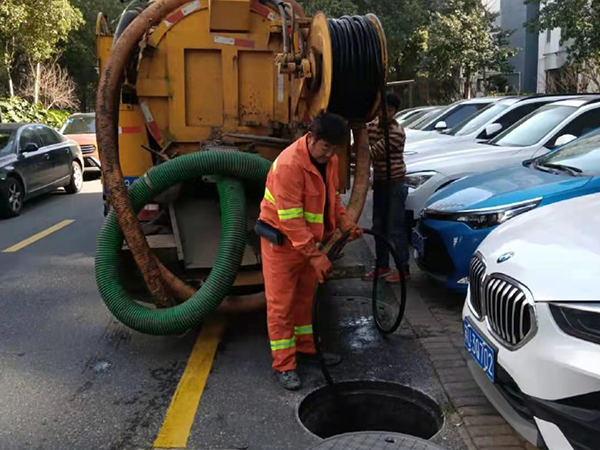 马尾排污管道清淤